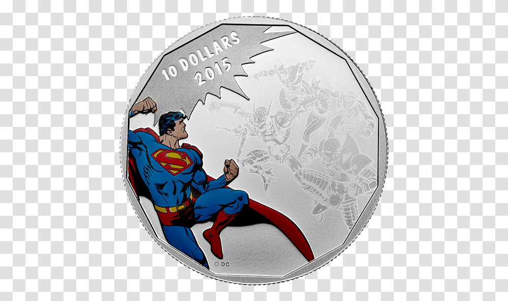 Iconic Superman Comic Book Covers Action Comics Canada Cartoon, Person, Human, Coin, Money Transparent Png