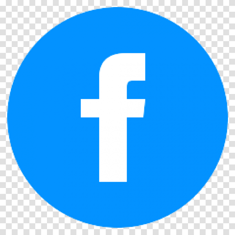 Iconmonstr Facebook 4 240 Facebook Icon Blue Circle, Word, First Aid, Hand Transparent Png