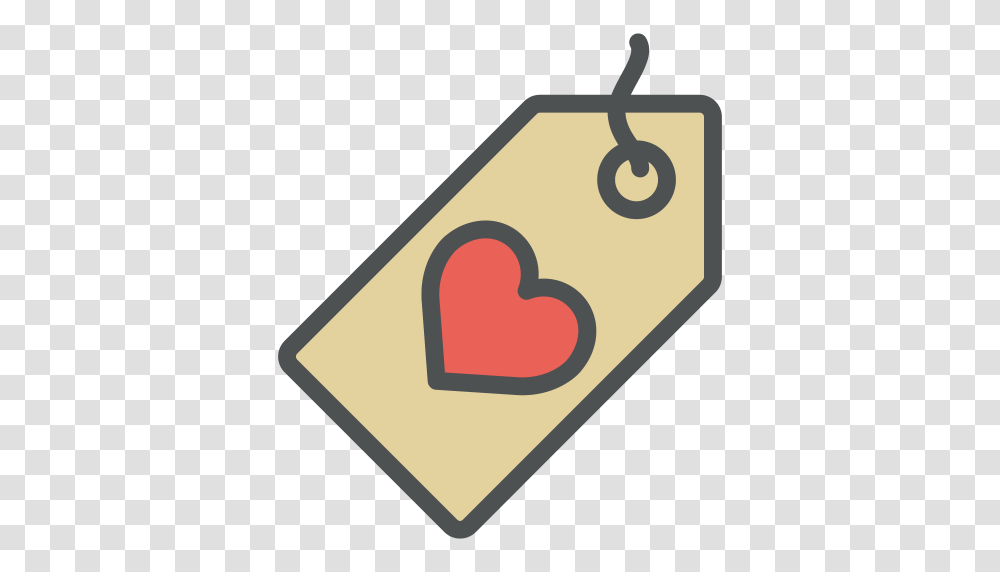 Icono Corazon Etiqueta Gratis De Flat Line Valentine Icons, Label, Heart Transparent Png