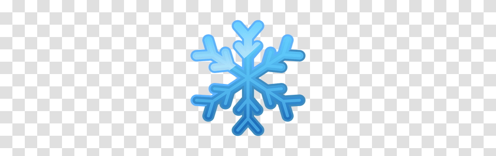 Icono De Copo De Nieve Azul Brillante, Cross, Snowflake Transparent Png
