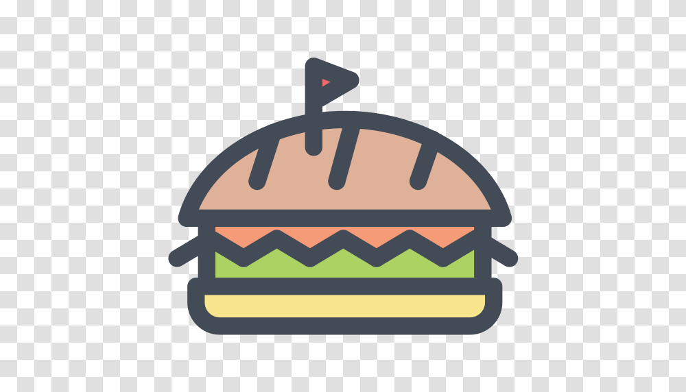 Icono La Comida Hamburguesa Hamburguesa Gratis De Food Set Icons, Burger, Label Transparent Png