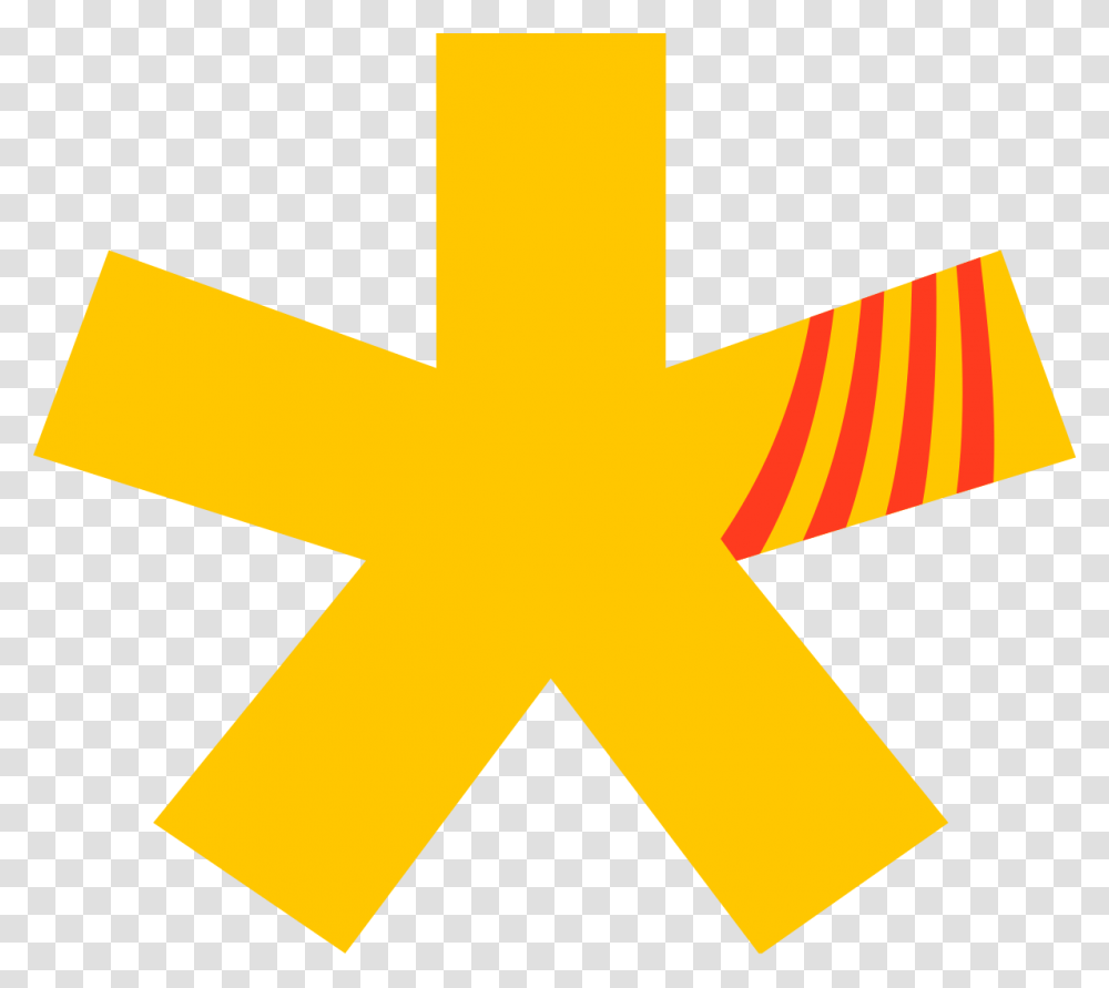 Icono Persona, Cross, Star Symbol, Logo Transparent Png