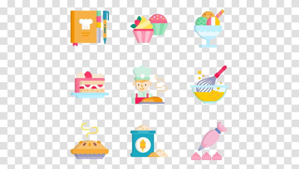 Iconos De Pasteleria, Bowl Transparent Png