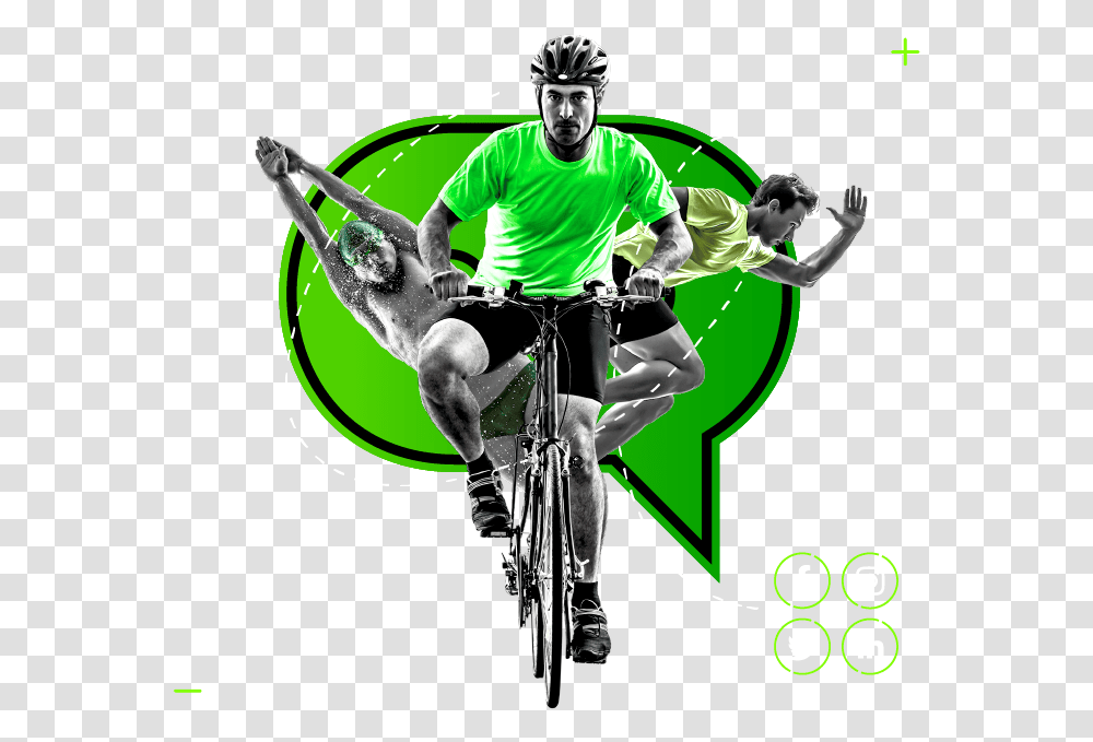 Iconos De Redes Sociales Mountain Bike, Person, Human, Bicycle, Vehicle Transparent Png