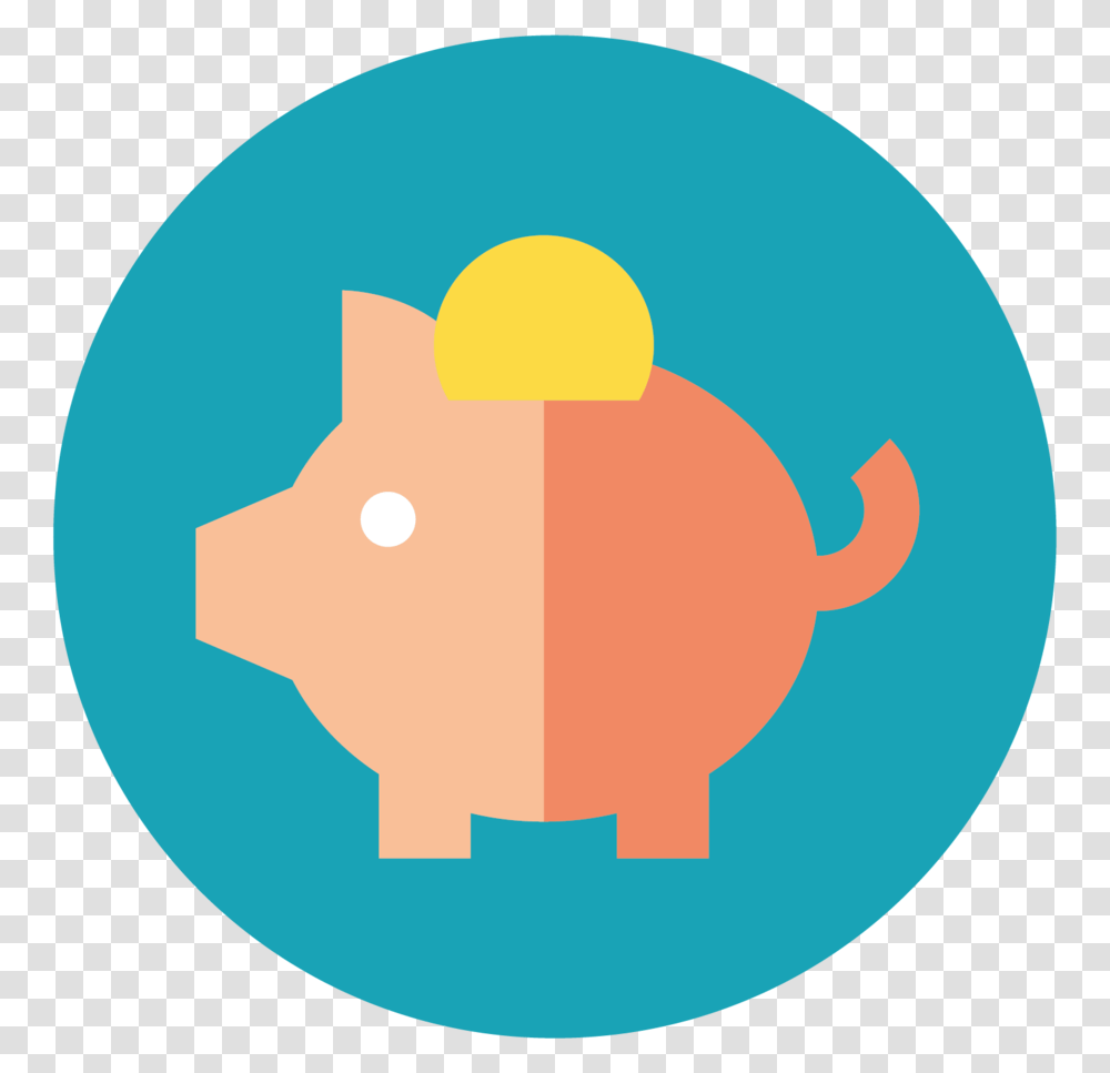 Icons 40 Illustration, Piggy Bank Transparent Png