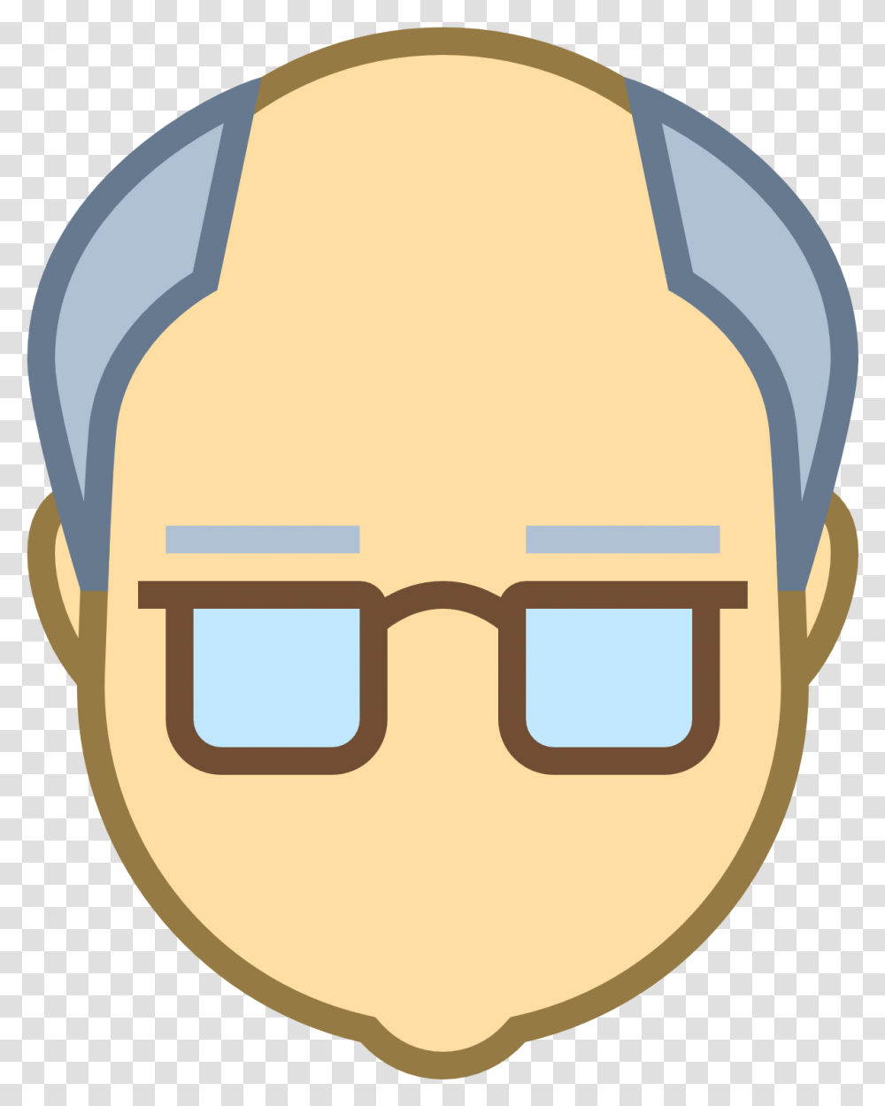 Icons Business Age Transprent Cartoon Old Person Face, Head, Label, Text, Jaw Transparent Png