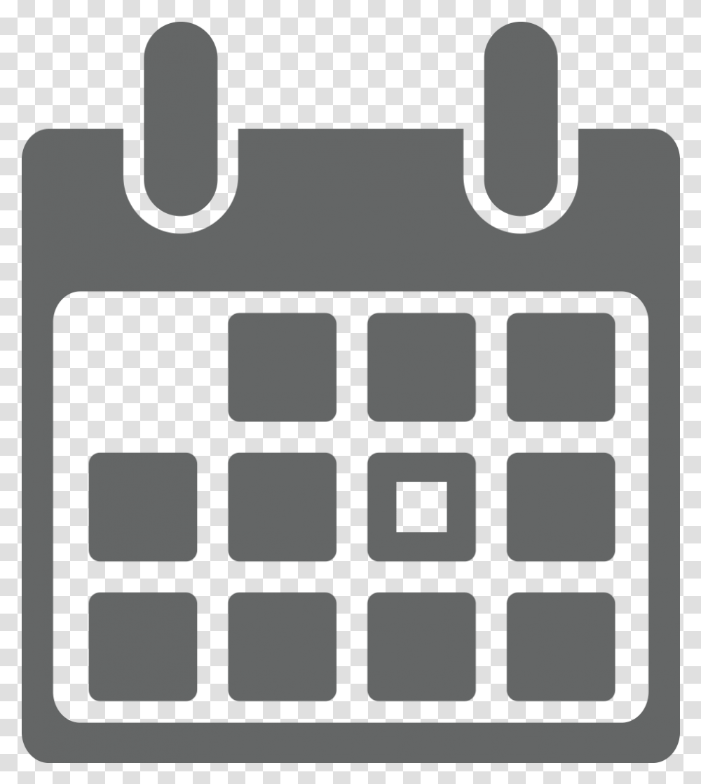 Icons Calendar Calendar Icon Grey, Calculator, Electronics, Computer Keyboard, Computer Hardware Transparent Png