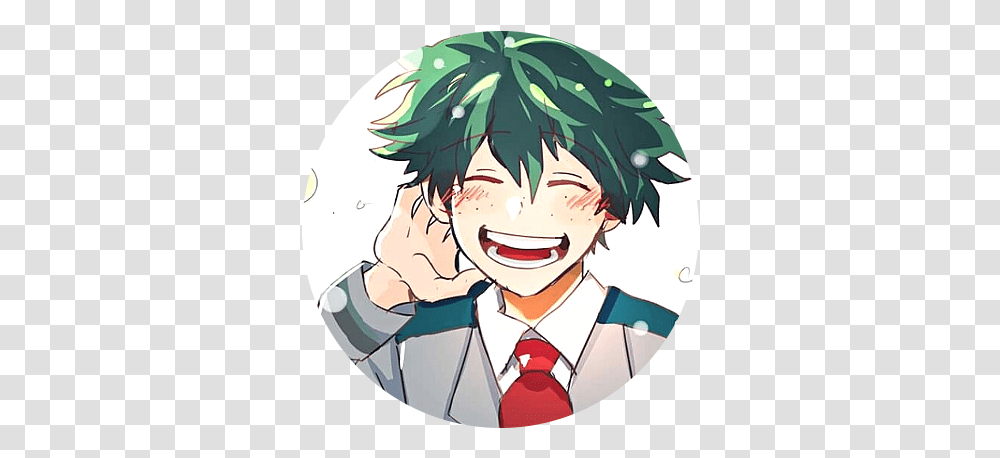 Icons De Midoriya Izuku Deku In Love, Comics, Book, Manga Transparent Png