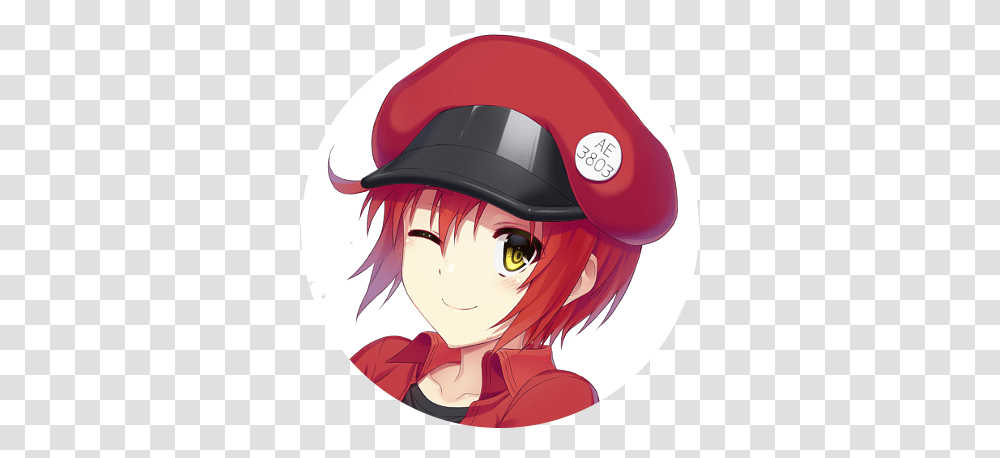 Icons Desu Close Red Blood Cell Anime Icon, Helmet, Clothing, Apparel, Comics Transparent Png