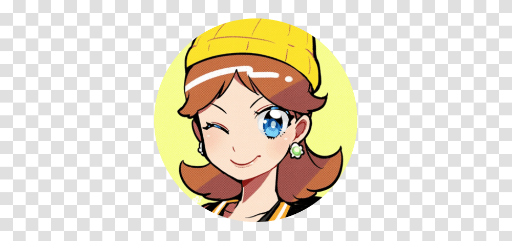 Icons Desu On Twitter Of Princess Peach, Helmet, Person, Label Transparent Png