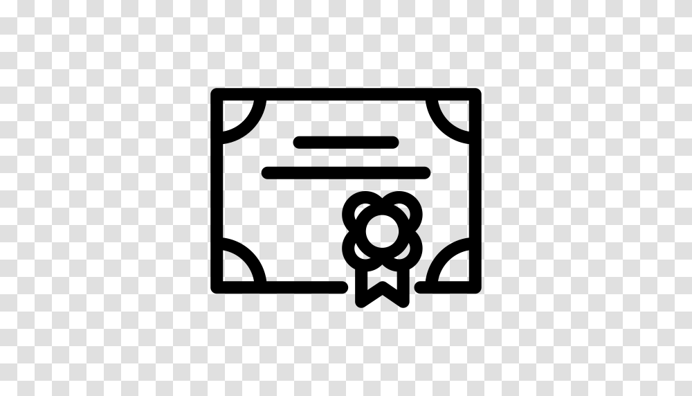 Icons For Free Certificate Icon License Icon Cumlaude Icon, Gray, World Of Warcraft Transparent Png