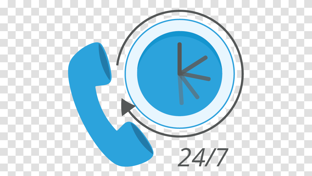 Icons For It Support It Services Circle, Analog Clock Transparent Png