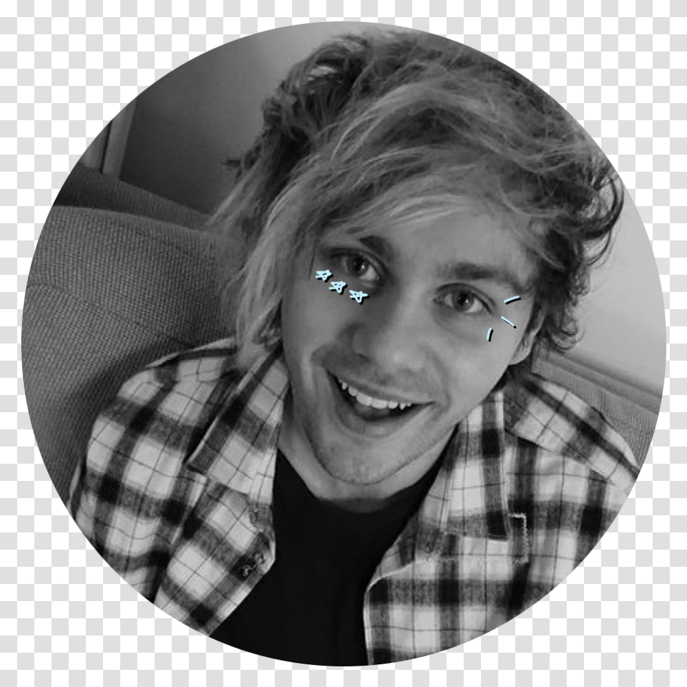 Icons Michael Clifford Twitter Icon Michael Clifford Profile Icons, Face, Person, Clothing, Smile Transparent Png