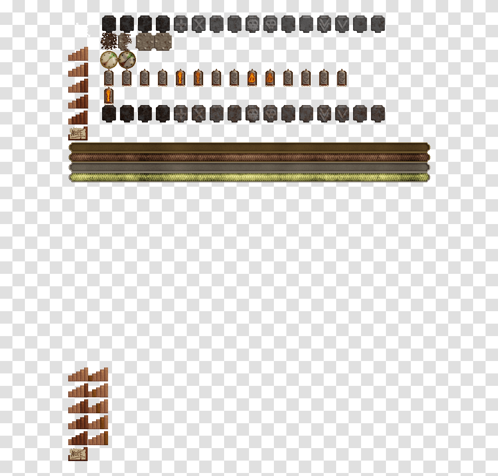 Icons Minecraft Hud, Furniture, Ammunition, Weapon, Weaponry Transparent Png