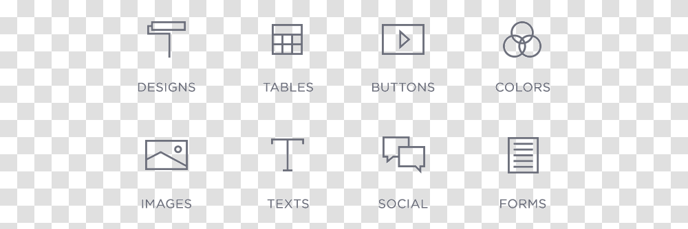 Icons Of Functions For Designing A Website Using The Sarawak United Peoples39 Party, Number, Word Transparent Png