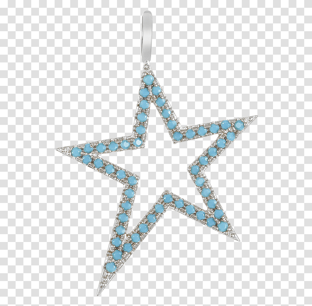 Icons Shooting Star Necklace Charm Air Force 1 Nba All Star 2004, Star Symbol Transparent Png