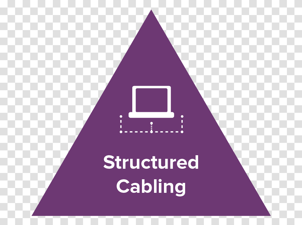 Icons Triangle 01 Structured Cabling Triangle Transparent Png