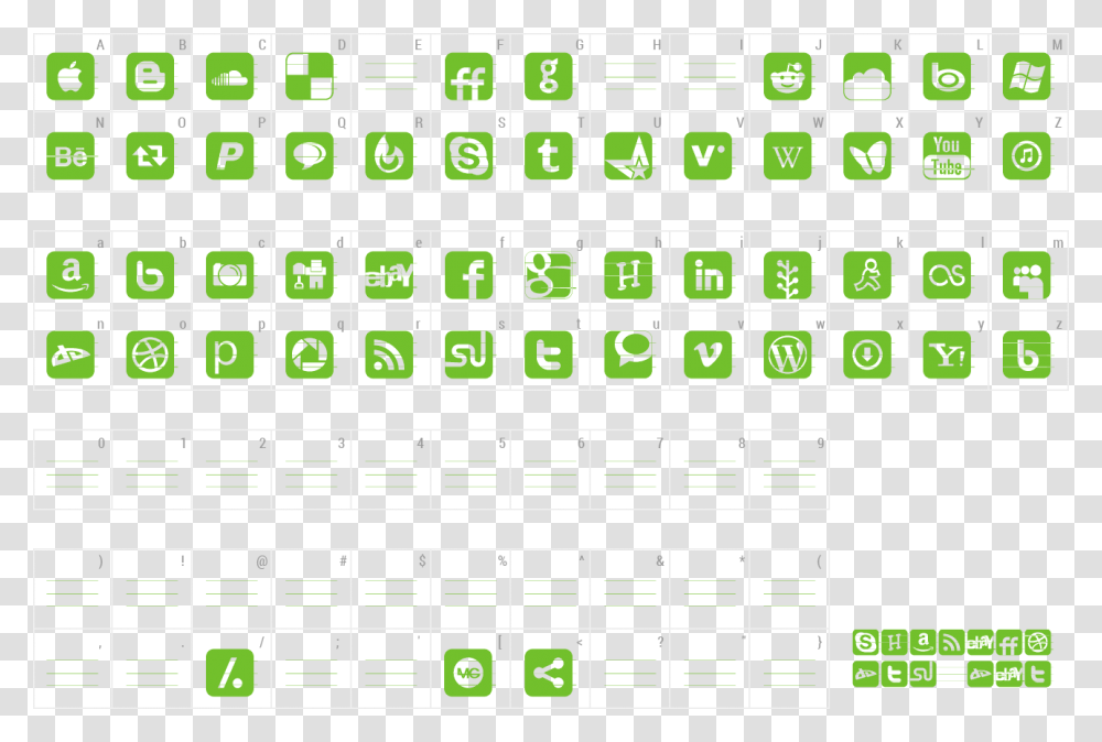 Icons Ttf, Number, Word Transparent Png