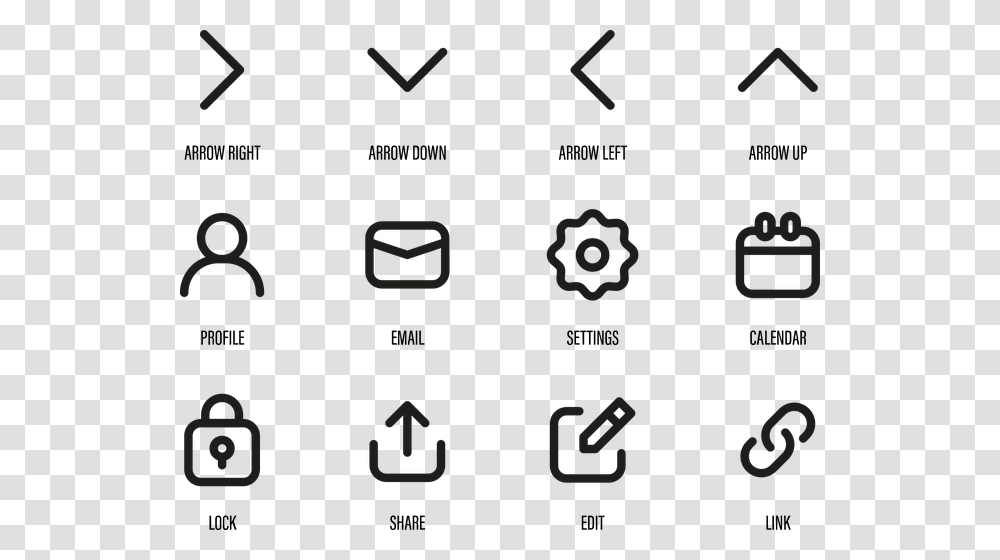 Icons Web Symbols Communication Digital Graphic Icon, Number, Electronics, Texture Transparent Png
