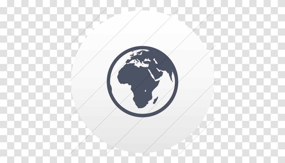 Iconsetc Flat Circle Blue Gray Map Of The World Cutout, Outer Space, Astronomy, Universe, Planet Transparent Png