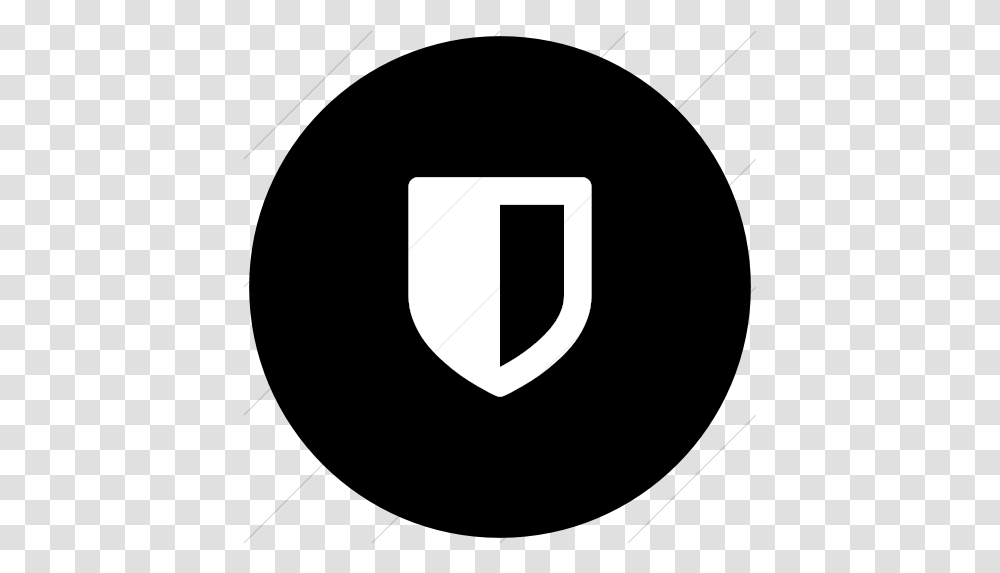Iconsetc Flat Circle White Glide Apps Logo, Armor, Shield Transparent Png