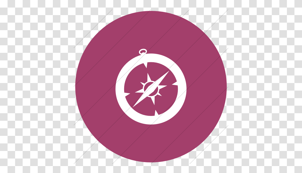 Iconsetc Flat Circle White Icon Safari Purple Safari Logo, Sphere, Tree, Plant, Ornament Transparent Png