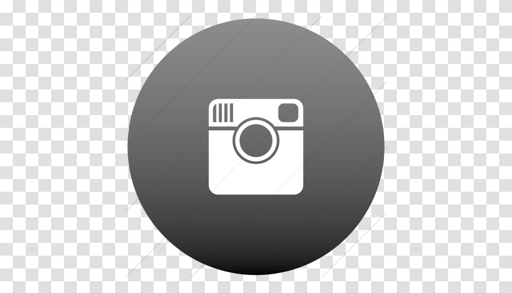 Iconsetc Flat Circle White Instagram, Disk, Electronics, Camera, Soccer Ball Transparent Png