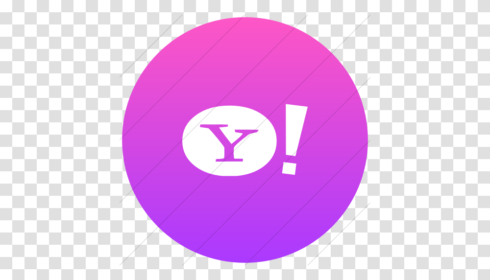 Iconsetc Flat Circle White On Ios Pink Gradient Foundation, Balloon, Sphere, Purple Transparent Png