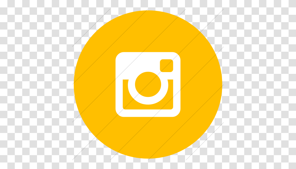 Iconsetc Flat Circle White On Yellow Bootstrap Font Awesome, Tennis Ball, Soccer Ball Transparent Png