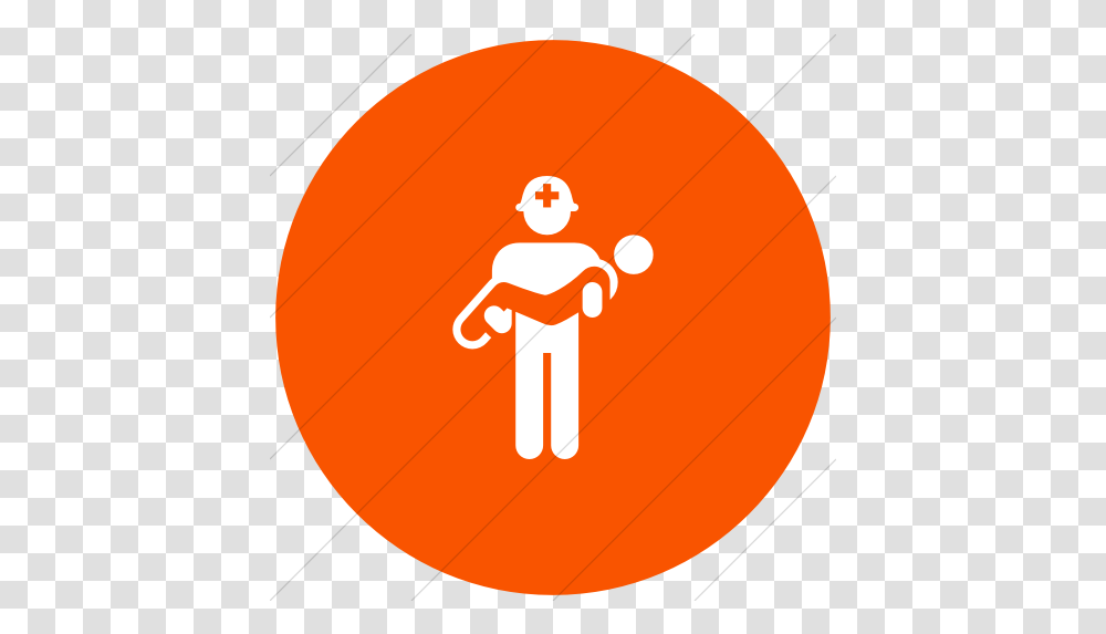 Iconsetc Flat Circle White Rescue Team Icon, Sport, Sports, Balloon, Bowling Transparent Png