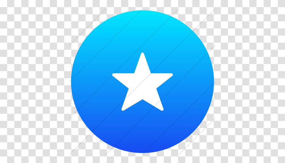 Iconsetc Flat Circle White Star Icon Ios, Balloon, Star Symbol Transparent Png