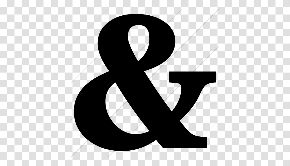 Iconsetc Simple Black Classica Ampersand Icon, Gray, World Of Warcraft Transparent Png