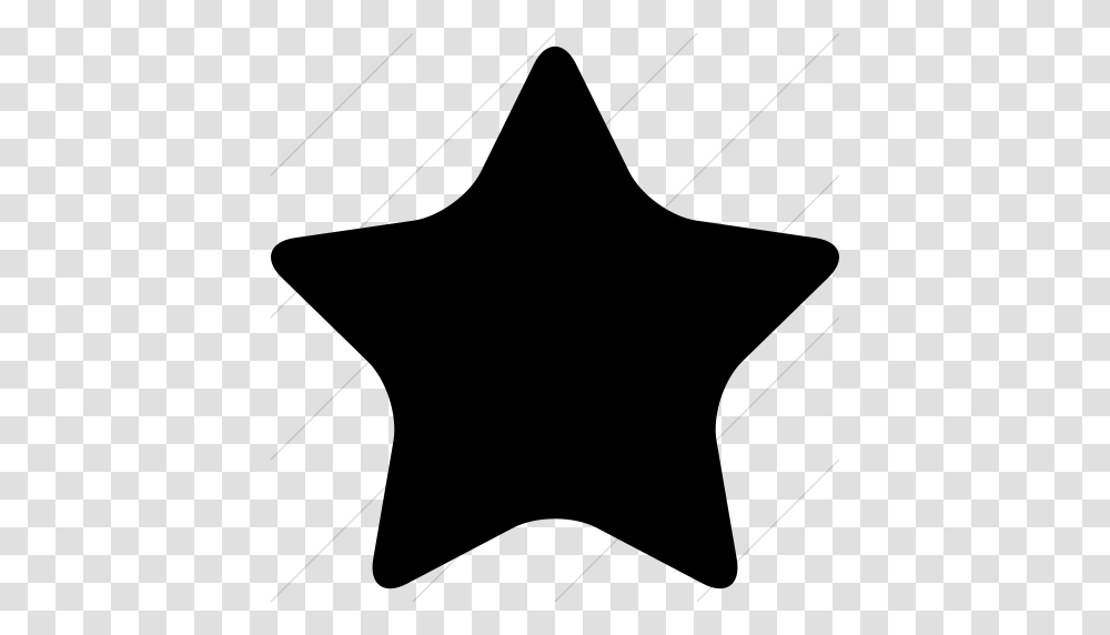 Iconsetc Simple Black Raphael Star Solid Rounded Icon, Gray, World Of Warcraft Transparent Png