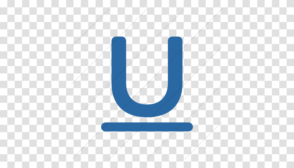 Iconsetc Simple Blue Foundation Underline Icon, Alphabet, Number Transparent Png