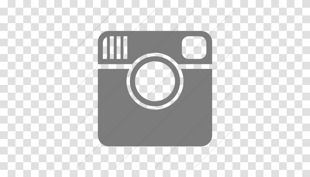 Iconsetc Simple Dark Gray Foundation Instagram Icon Dark Gray, Camera, Electronics, Appliance Transparent Png