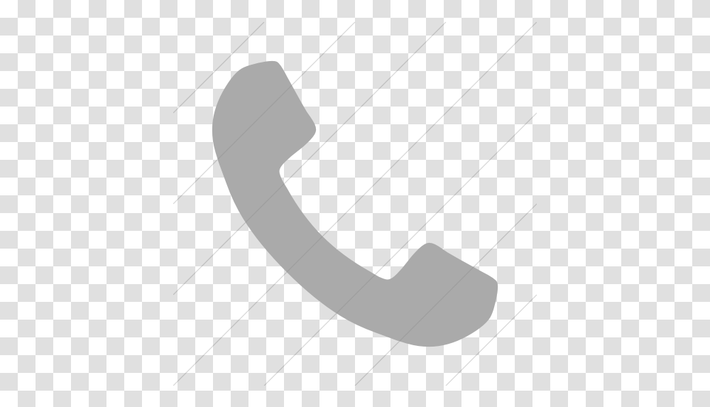 Iconsetc Simple Gray Bootstrap Font Phone Symbol, Axe, Tool, Hook Transparent Png