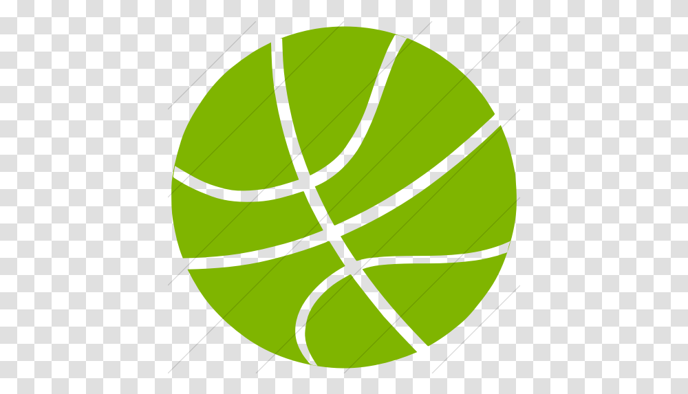 Iconsetc Simple Green Classica Basketball Icon Photography Sg Logo, Tennis Ball, Sport, Sports, Sphere Transparent Png