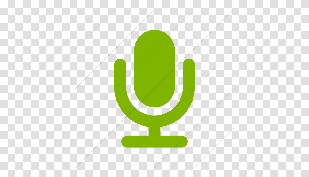 Iconsetc Simple Green Foundation 3 Microphone Icon Clip Art, Symbol, Logo, Trademark, Text Transparent Png