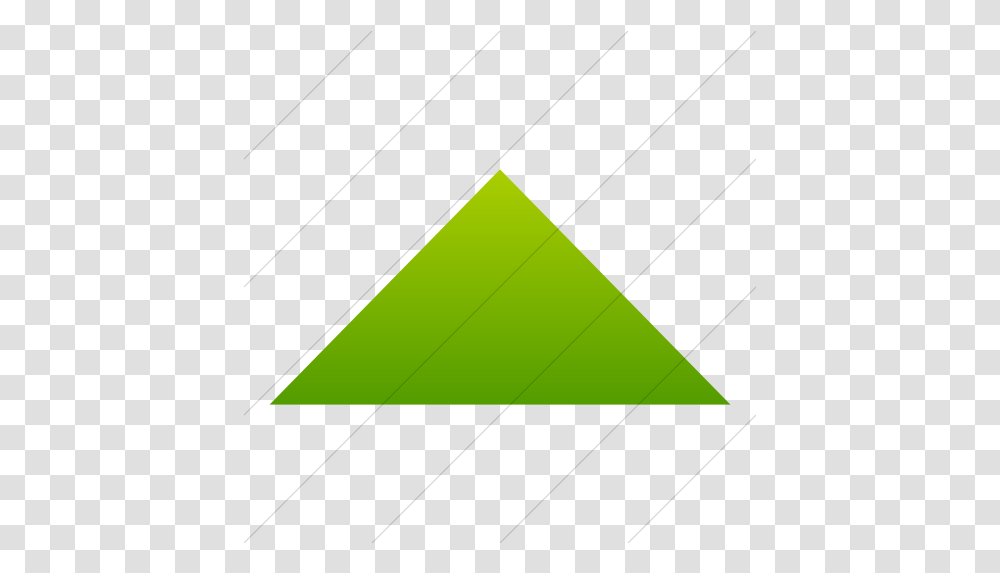 Iconsetc Simple Green Gradient Classica Volume Up Arrow Icon Vertical, Triangle, Tent, Lamp Transparent Png