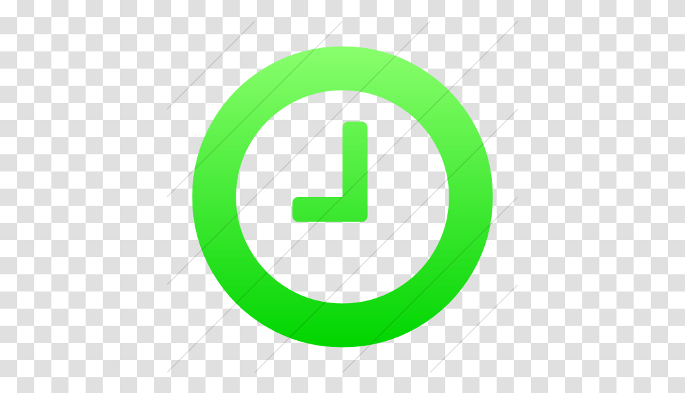 Iconsetc Simple Ios Neon Green Vertical, Number, Symbol, Text, Clock Transparent Png