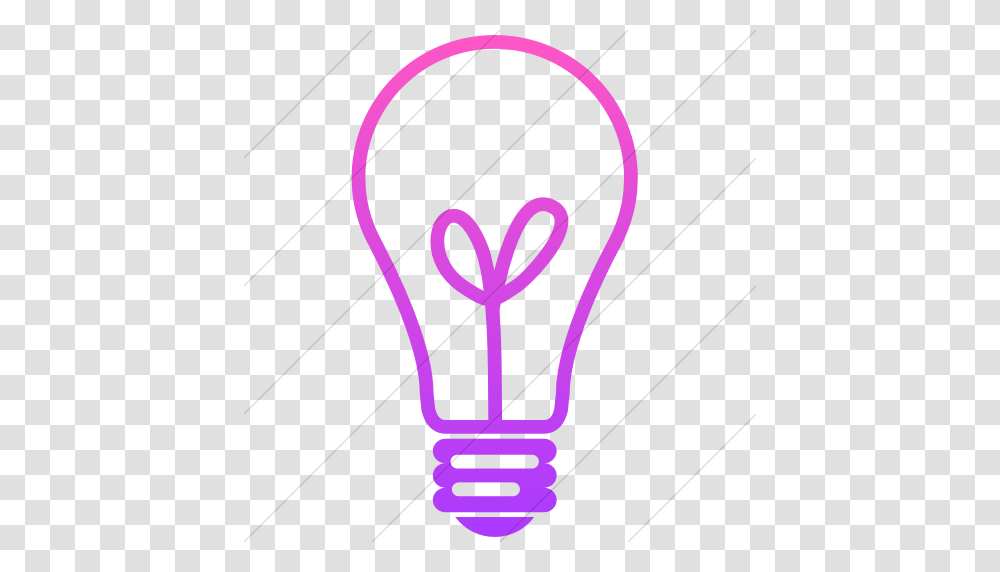 Iconsetc Simple Ios Pink Gradient Classica Light, Lightbulb, Dynamite, Bomb, Weapon Transparent Png