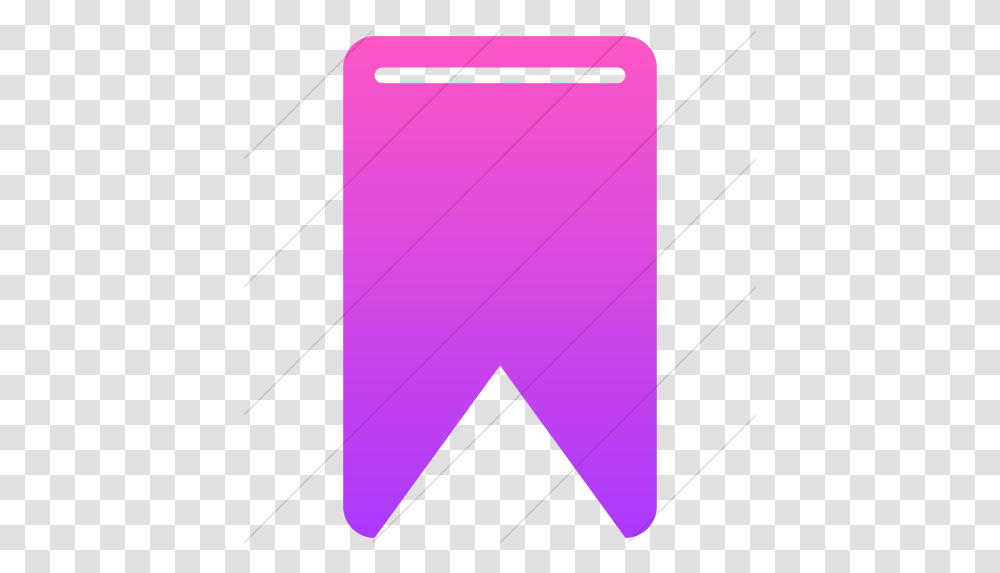 Iconsetc Simple Ios Pink Gradient Vertical, Triangle, Lamp, Heart Transparent Png