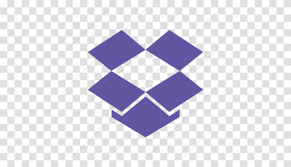 Iconsetc Simple Purple Foundation 3 Social Dropbox Icon Dropbox Samsung, Pattern, Graphics, Art, Lamp Transparent Png