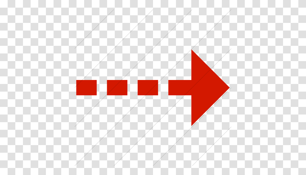 Iconsetc Simple Red Classic Arrows Dashed Right Icon Arrow Red Dotted Line, Symbol, Text, Logo, Label Transparent Png