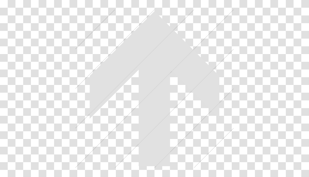 Iconsetc Simple Silver Aiga Up Arrow Icon Vertical, Symbol, Number, Text, Sign Transparent Png