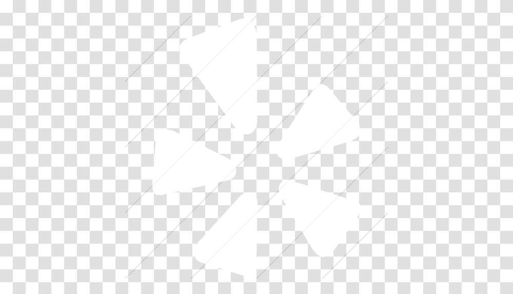 Iconsetc Simple White Socialmedia Yelp Icon Back Arrow White Icon, Triangle, Symbol, Lamp, Logo Transparent Png