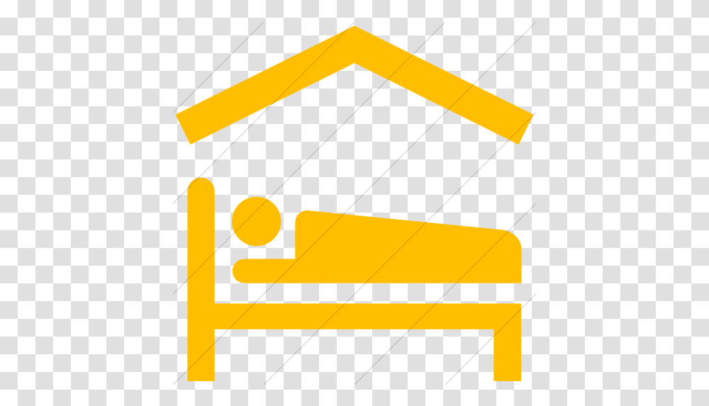 Iconsetc Simple Yellow Ocha Humanitarians Infrastructure Sleeping Person, Text, Symbol, Label, Pac Man Transparent Png