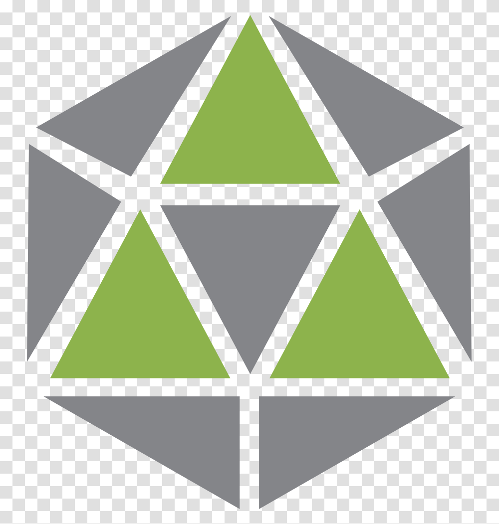 Icosahedron Icon, Triangle, Rug, Pattern Transparent Png