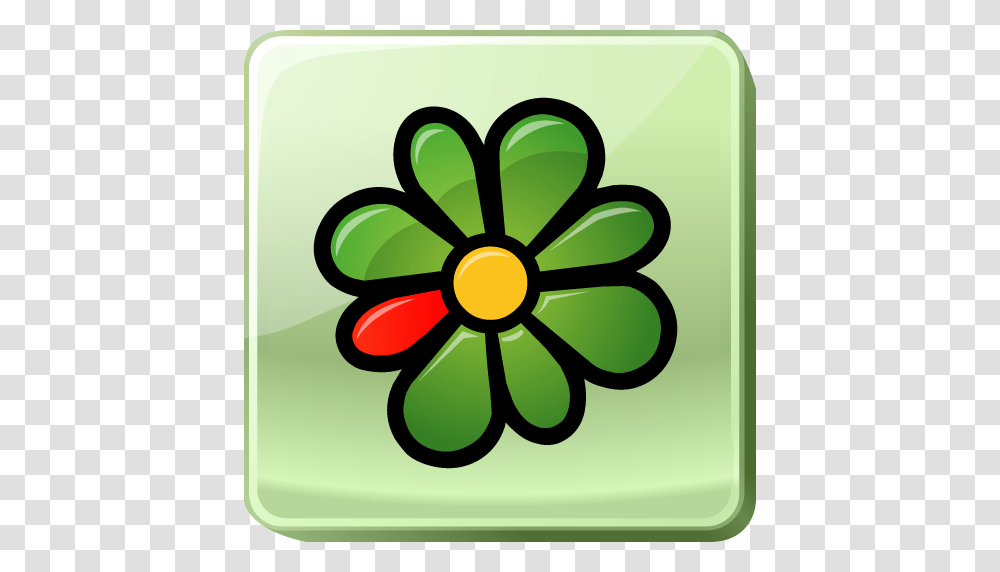 Icq, Logo, Green, Tray Transparent Png