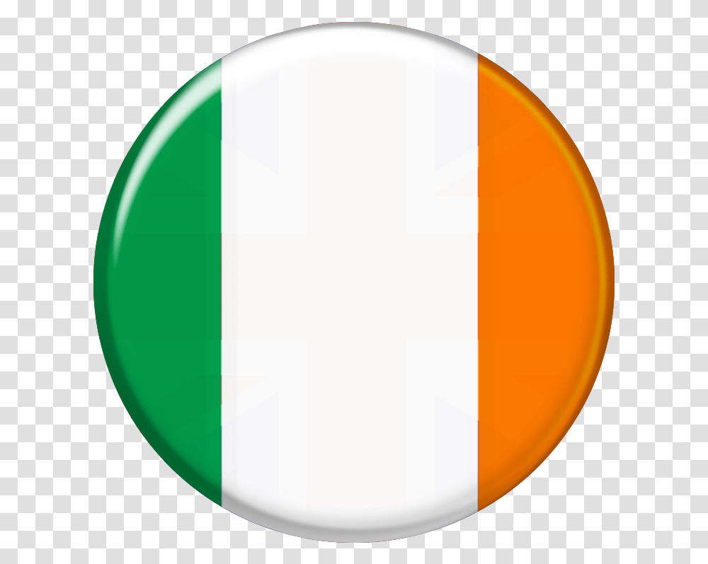 Icreate Project Ireland Flag Circle No Background, Logo, Trademark, Balloon Transparent Png